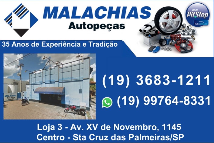 Santa Cruz das Palmeiras - MALACHIAS AUTO PEÇAS STA CRUZ DAS PALMEIRAS 