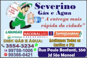 SEVERINO GÁS E ÁGUA 