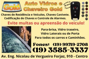 AUTO VIDROS E CHAVEIRO GOLD 